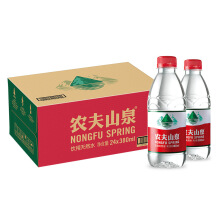 农夫山泉 饮用水 饮用天然水380ml 1*24瓶